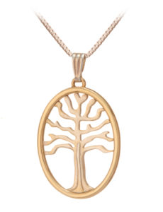 This classic 14k yellow gold “Tree of Life” pendant is one you might choose to wear forever.  It suggests such warmth and connection to our beautiful earth and her inhabitants. call for pricing (#437-00486)
